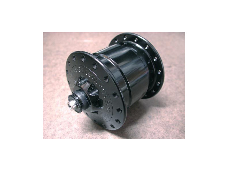 SCHMIDT SON 28B Dynamo hub, black click to zoom image