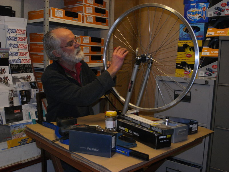 SPA CYCLES Shimano N80 Dynamo Wheel click to zoom image