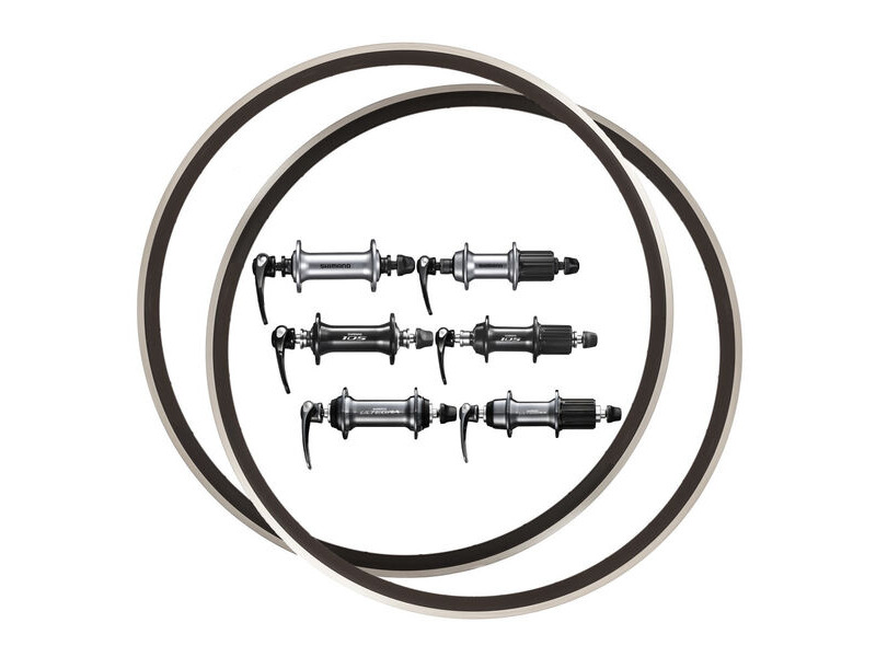 SPA CYCLES Handbuilt Rear Wheel (700c) - Bitex BX106R Disc Centre-Lock/Choice of Rims click to zoom image