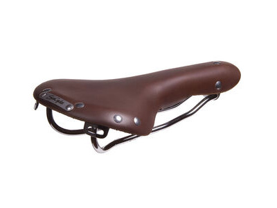 SPA CYCLES Aire Leather Saddle  Brown  click to zoom image