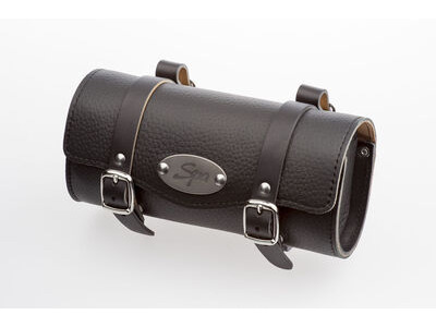 SPA CYCLES Derwent Leather Saddle Bag  Black  click to zoom image