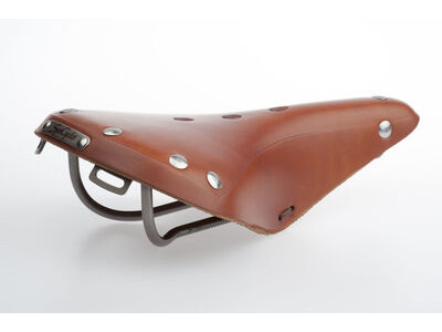 SPA CYCLES Nidd Titanium Leather Saddle  Honey  click to zoom image