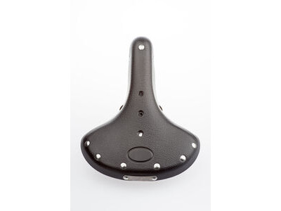 SPA CYCLES Foss Leather Saddle  Black  click to zoom image