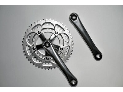SPA CYCLES TD-2 Touring Triple Chainset with Zicral Rings click to zoom image