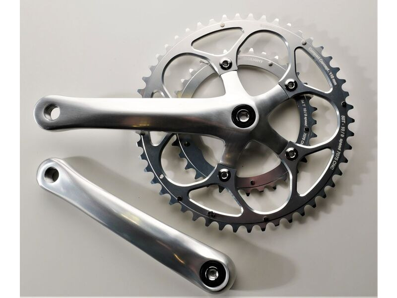 SPA CYCLES XD-2 Touring Double Chainset with Stronglight Zicral chainrings click to zoom image