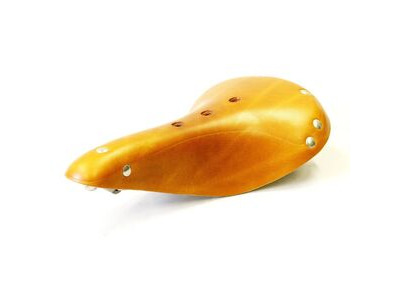 SPA CYCLES Nidd Narrow Leather Saddle  Honey  click to zoom image