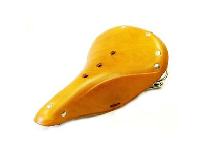 SPA CYCLES Nidd Sprung Leather Saddle  Honey  click to zoom image