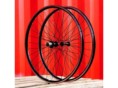 SPA CYCLES Handbuilt Wheelset - Bitex RAF12/RAR12 130mm OLN/Choice of Rims with Sapim CX-Ray Spokes