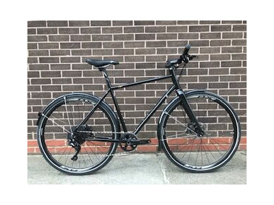 SPA CYCLES Elan City 11spd 54cm Gloss Black  click to zoom image