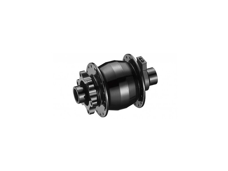 SPA CYCLES IC-KD5F Hub Dynamo (Thru Axle or Quick Release, 6-Bolt Disc) click to zoom image