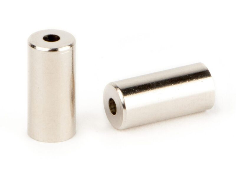 SPA CYCLES Gear Outer Cable Ferrules (Machined Brass x6) click to zoom image
