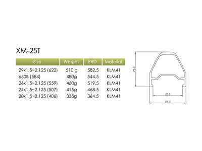 KINLIN XM-25T click to zoom image