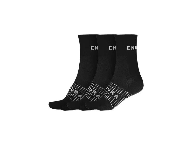 ENDURA CoolMax Race Socks (3 pack) click to zoom image