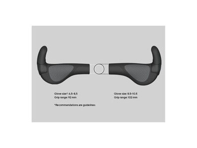 ERGON GP3 Evo Flatbar Grips click to zoom image