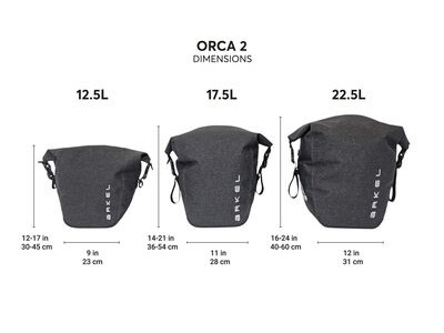 ARKEL Orca 2 Panniers 35L (Pair) click to zoom image