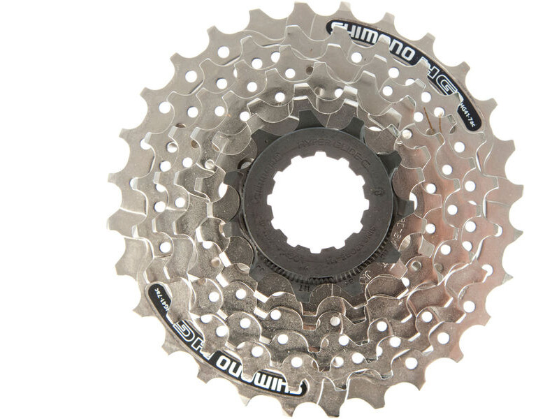 SHIMANO 7spd CS-HG41 Cassette click to zoom image