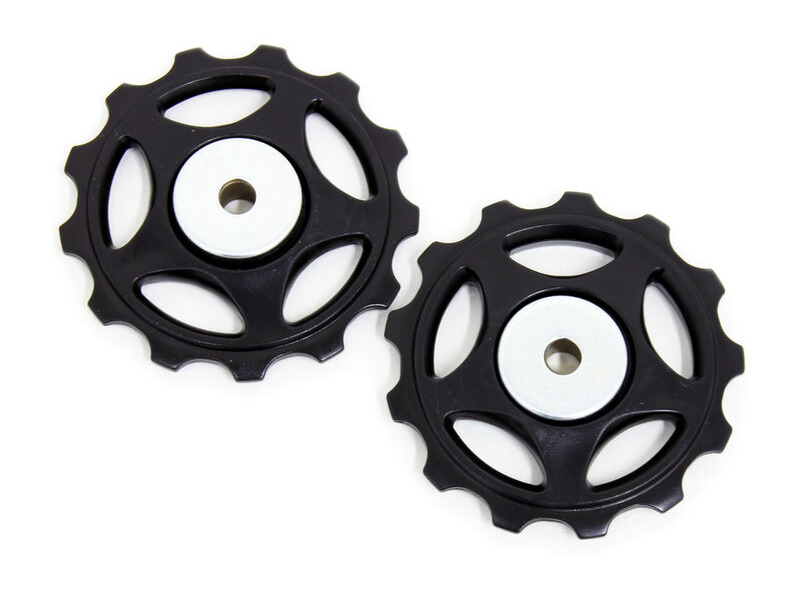 SHIMANO Acera/Alivio RD-M410 7/8 Speed Jockey Wheel Set click to zoom image