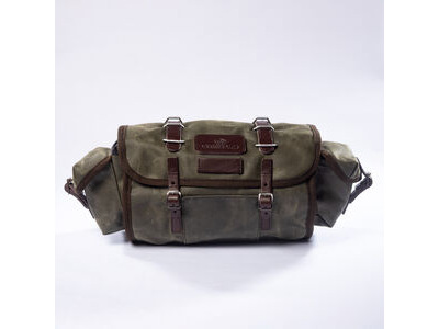 CARRADICE Barley Saddlebag (Available in Field Green) click to zoom image