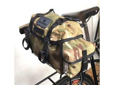 CARRADICE Cambrian Bikepacking (Lightweight Cordura) Audax Saddlebag  Camo  click to zoom image