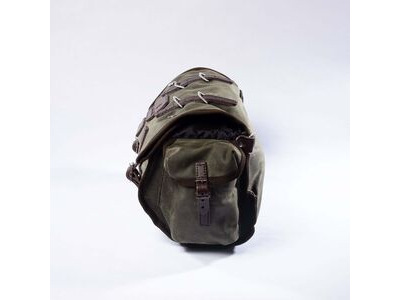 CARRADICE Lowsaddle Longflap Saddlebag (Available in Field Green) click to zoom image
