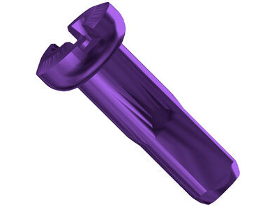 SAPIM Polyax Alloy Nipples - Coloured 14mm Purple  click to zoom image
