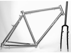 SPA CYCLES Ti Touring Brushed Frame and Forks
